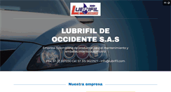 Desktop Screenshot of lubrifil.com
